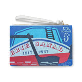 Erie Canal Clutch Bag