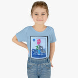 Skeleton Rose Stamp Baby Onesie