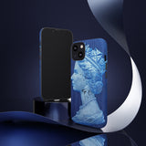 Queen Blue Stamp - Tough Phone Case