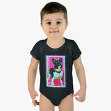 French Bull Dog Baby Onesie