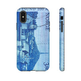 Norway Harbor Postage Stamp - Tough Phone Case