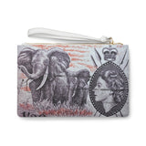 Elephant Kenya Stamp Clutch Bag