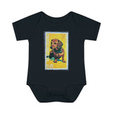 Dachsund Dog Baby Onesie
