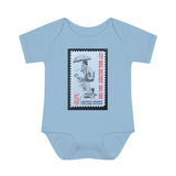 City Mail Stamp Baby Onesie