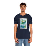 Japan Coastline Stamp T-Shirt