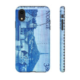 Norway Harbor Postage Stamp - Tough Phone Case