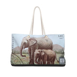 Elephant & Baby Travel Bag