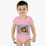 Bee on Flower Baby Onesie