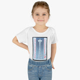 Seattle Washington Stamp Baby Onesie