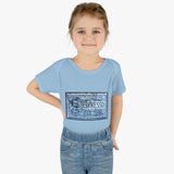 Espresso Blue Baby Onesie