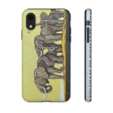 Elephant Herd Tough Phone Case