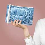 Blue Rhino Clutch Bag