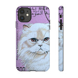 White Persian Cat Tough Phone Case
