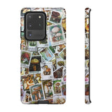 Mushroom Stamps Tough Phone Case