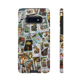 Mushroom Stamps Tough Phone Case