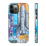 Space Rocket Tough Phone Case