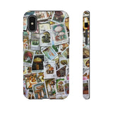Mushroom Stamps Tough Phone Case