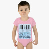 Piano Keys Stamp Baby Onesie
