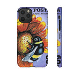 Bee on Flower Tough Phone Case