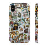 Mushroom Stamps Tough Phone Case