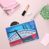 Erie Canal Clutch Bag