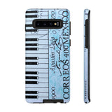 Piano Keys Tough Phone Case