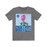 Skeleton Rose Stamp T-shirt