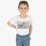 Pelican Stamp Baby Onesie