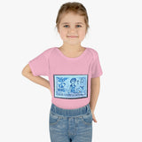 Mermaid Stamp Baby Onesie