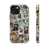 Mushroom Stamps Tough Phone Case