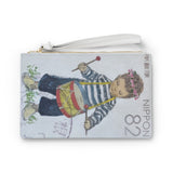 Little Drummer Kid Clutch Bag