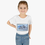 Bicycle Stamp Baby Onesie