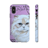 White Persian Cat Tough Phone Case