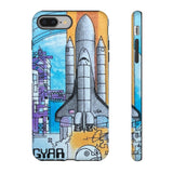 Space Rocket Tough Phone Case