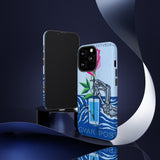 Skeleton Rose Tough Phone Case