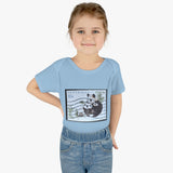 Panda Bear Stamp Baby Onesie