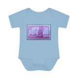 New York City Stamp Baby Onesie