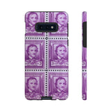 Edgar Allan Poe Stamps Tough Phone Case