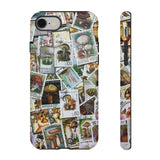 Mushroom Stamps Tough Phone Case
