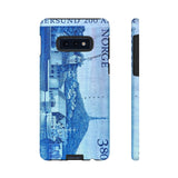 Norway Harbor Postage Stamp - Tough Phone Case