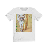 Siamese Cat Stamp T-shirt