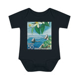 Japan Coastline Baby Onesie