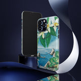 Japan Coastline Stamp - Tough Phone Case