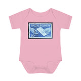 Special Delivery Stamp Baby Onesie