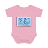 Mermaid Stamp Baby Onesie