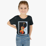 Violin Stamp Baby Onesie