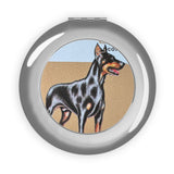 Doberman Compact Travel Mirror