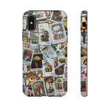 Mushroom Stamps Tough Phone Case