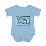 Texas State Stamp Baby Onesie