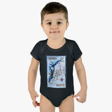 Columbia Map Stamp Baby Onesie